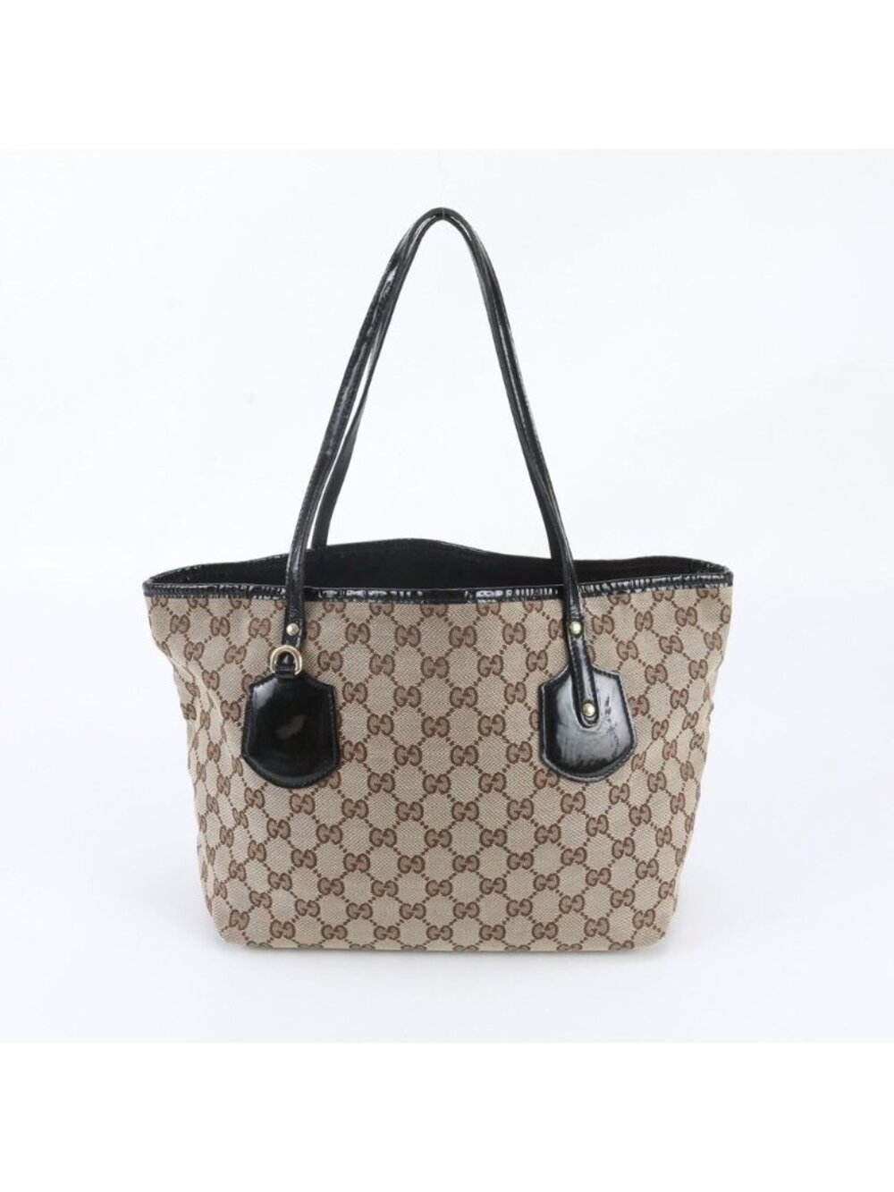 Gucci GG Canvas Jolie Leather Tote Bag Shoulder